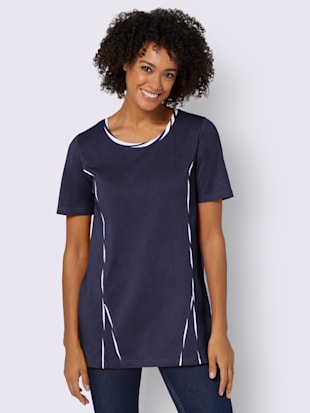 T-shirt long coupe longue affinante