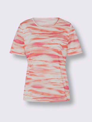 T-shirt à manches courtes imprimé aux coloris harmonieux
