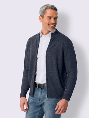 Veste en tricot col montant côtelé (Image 2)