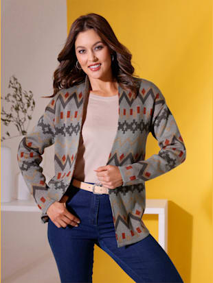 Veste en tricot tricot jacquard de qualité