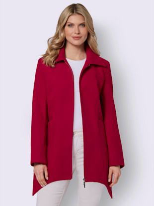 Veste longue doublure imprimée