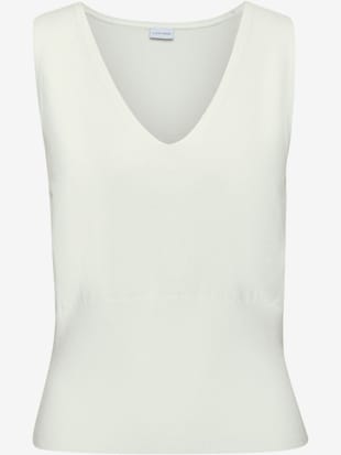 Débardeur en tricot encolure en v affinante (Image 2)