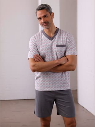 Pyjama court jersey fin