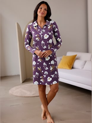 Chemise de nuit jersey fin (Image 1)