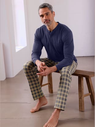 Pyjama-pantalon jersey fin (Image 1)