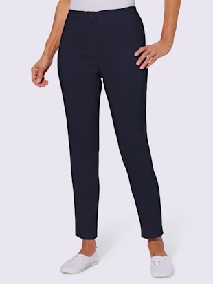 Pantalon en bengaline ceinture élastique au dos