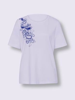 T-shirt élégant imprimé paisley