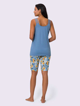 Pyjama court jersey fin