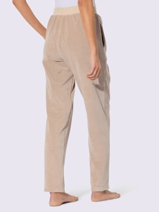 Pantalon chandail en velours ras (Image 2)