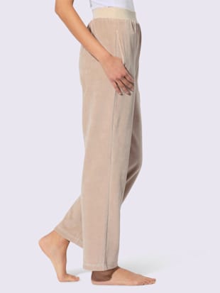 Pantalon chandail en velours ras (Image 3)