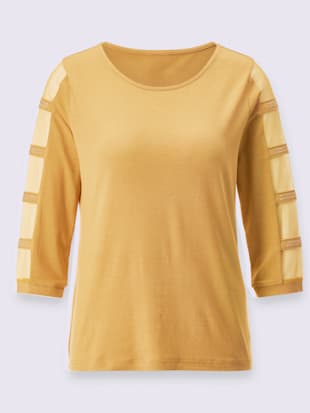 T-shirt à manches 3/4 avec viscose (ecovero)