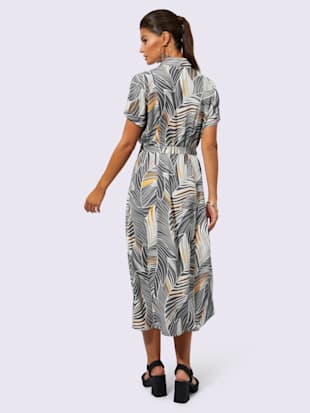 Robe imprimée avec viscose (ecovero)