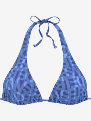 Haut de bikini triangle imprimé tendance