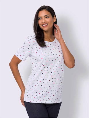 T-shirt de loisirs motif à pois tendance (Image 2)