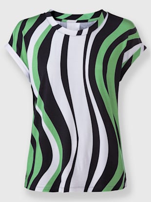 T-shirt à rayures avec viscose (ecovero) (Image 4)