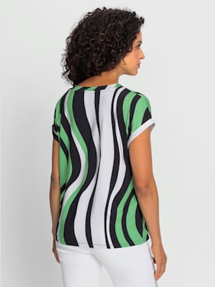 T-shirt à rayures avec viscose (ecovero) (Image 3)