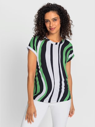 T-shirt à rayures avec viscose (ecovero) (Image 2)