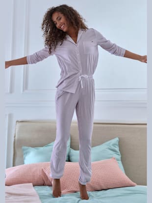 Haut de pyjama au design classique