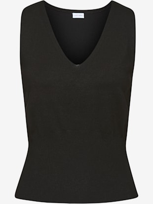 Débardeur en tricot encolure en v affinante (Image 2)