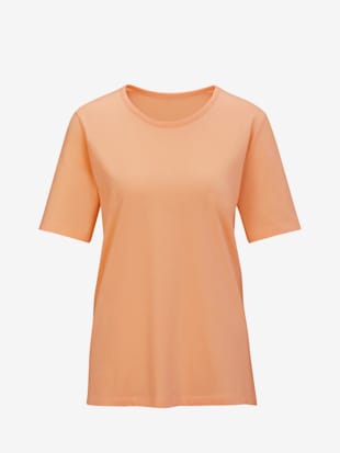 Pyjama-t-shirt jersey fin - abricot - 58/60 - Moda Vilona