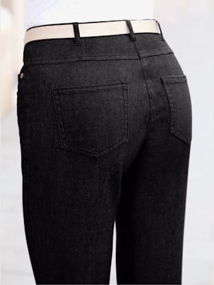 Jean 4 poches ceinture intérieure élastique