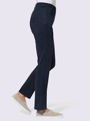 Jean décontracté stretch 4 poches ceinture gainant