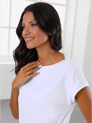 T-shirt de loisirs encolure en u féminine