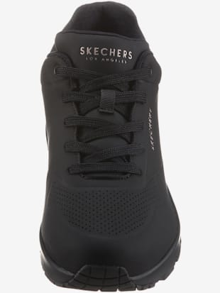 Sneakers compensées trotteurs unis tendance, semelle à coussin d'air