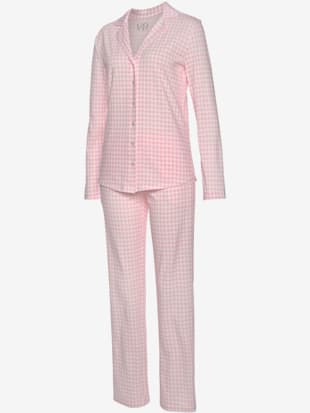 Pyjama classique avec imprimé discret sur toute la surface (Image 2)