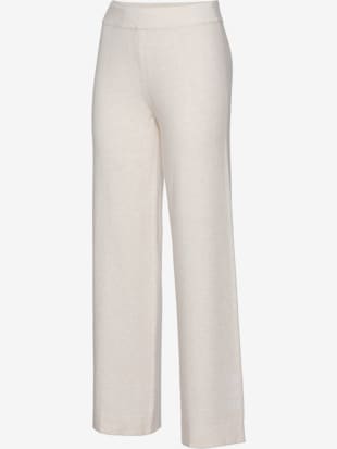 Pantalon en tricot doux et extensible