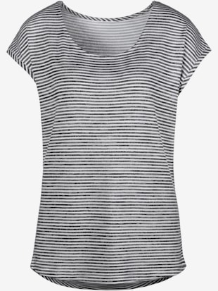 T-shirt à manches courtes rayures tendance (Image 3)
