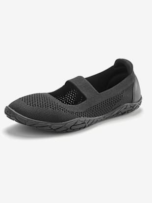 Sneakers ballerines chaussures en textile, chaussures en tissu avec semelle ultra-légère, très plate et souple (Image 1)