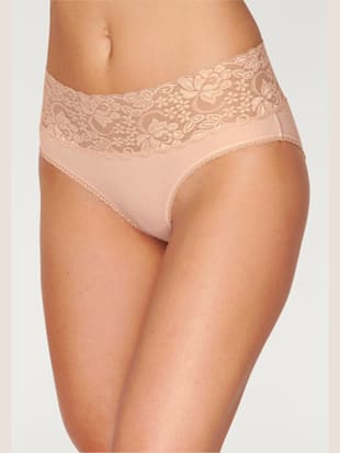 Lot de 3 slips en dentelle vivance