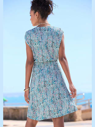 Robe d'été encolure en v dégagée (Image 2)