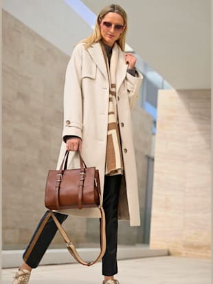 Manteau d'hiver coupe longue tendance (Image 1)