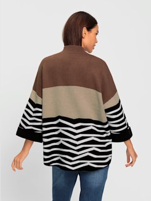 Pull en tricot motif jacquard original (Image 2)