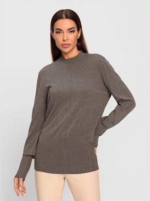 Pull en tricot col montant tendance (Image 2)