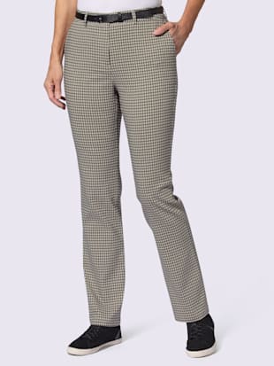Pantalon à carreaux carreaux