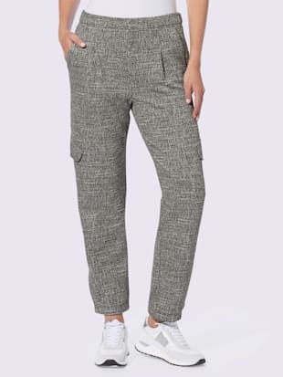 Pantalon cargo qualité bouclée chaude