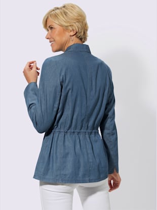 Blazer chemisier qualité coton doux sur la peau