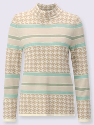 Pull superbe tricot jacquard