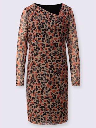 Robe imprimée polyester recyclé (Image 4)