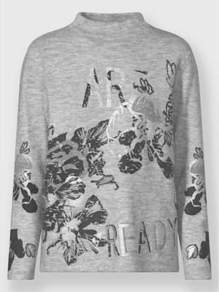 Pull en tricot motif imprimé exclusif (Image 4)