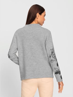 Pull en tricot motif imprimé exclusif (Image 3)
