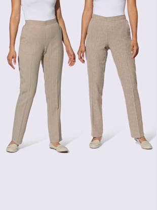 Pantalon qualité tissée soignée