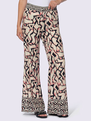 Pantalon 55% lin