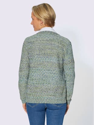 Veste en tricot 65% coton