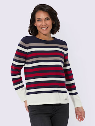 Pull en tricot fin pur coton