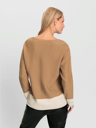 Pull contrastes tendance