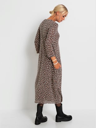 Robe longue imitation tricot fin (Image 2)